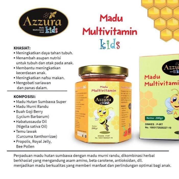 Madu multivitamin kids